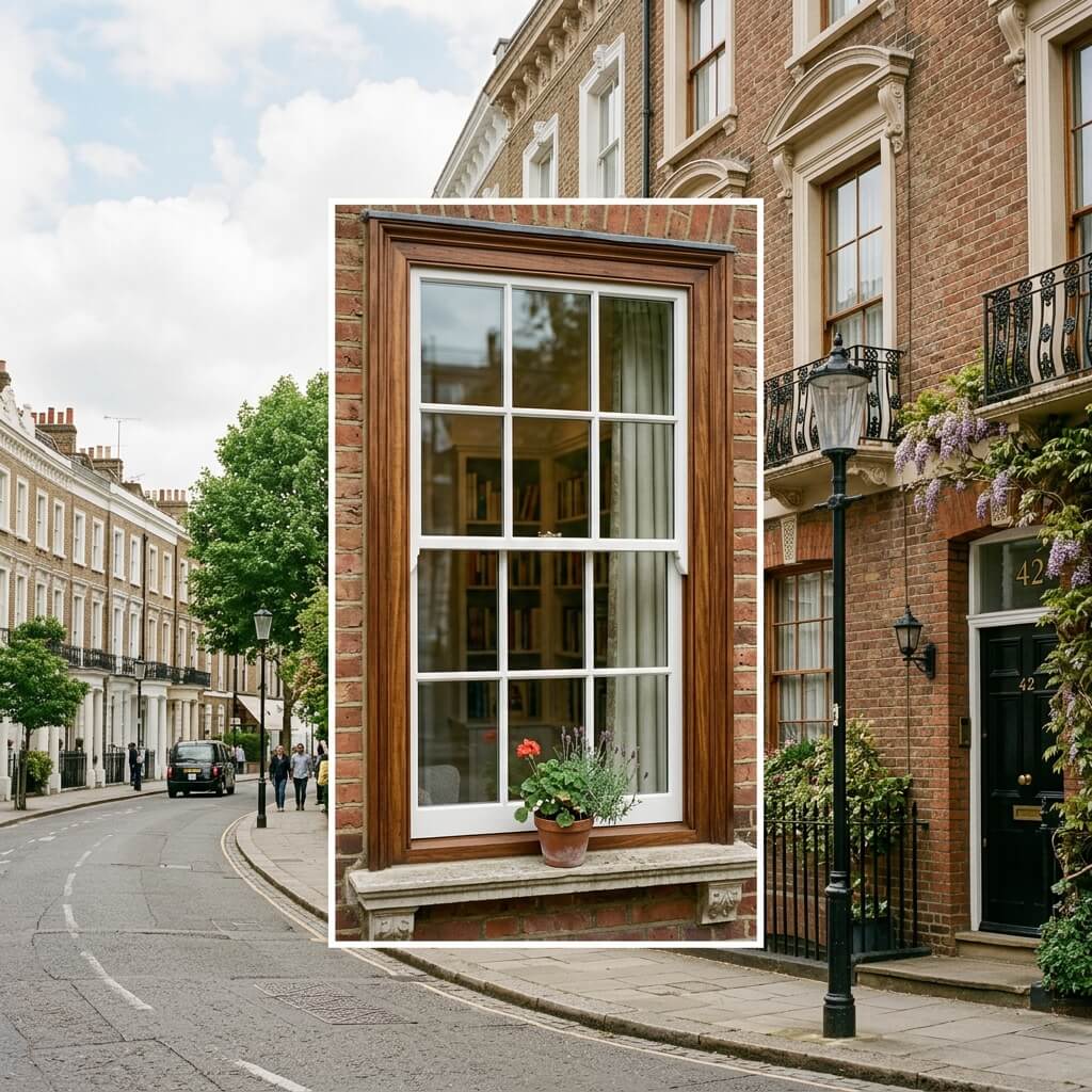 Period sash window restoration by Restore My Window — London heritage joinery specialists
